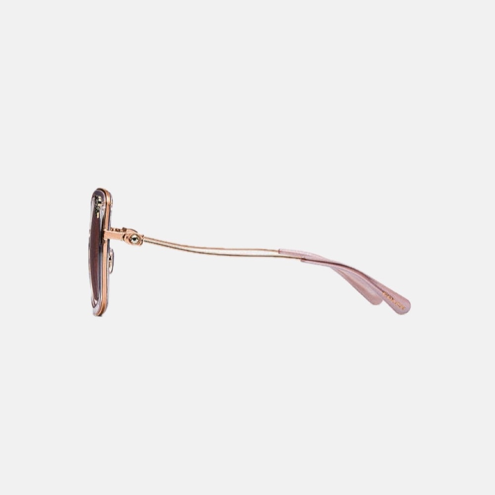 Coach HC7101B Rose Gold Sunglasses - Picture 3 of 7